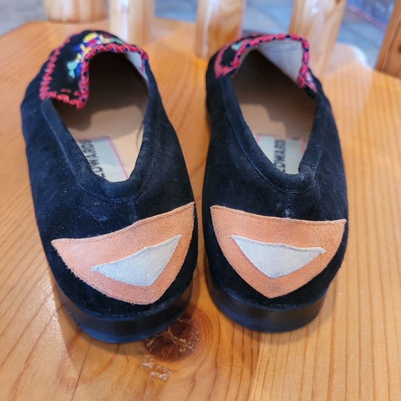 Warren Edwards Beaded Suede Flats - Picture 3 of 10